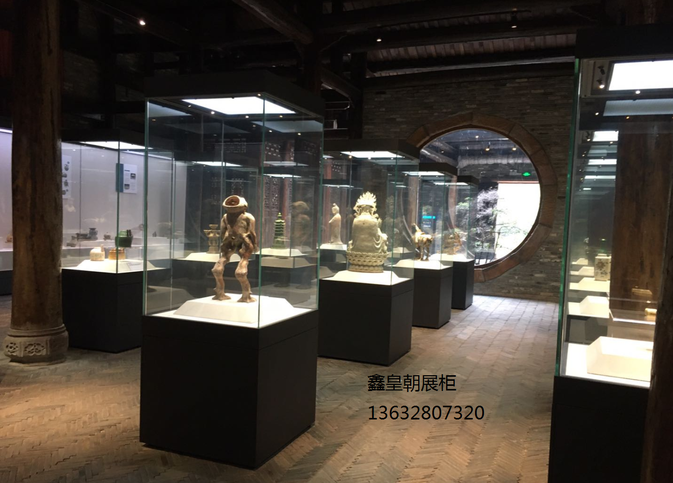 黃志博物館展柜制作